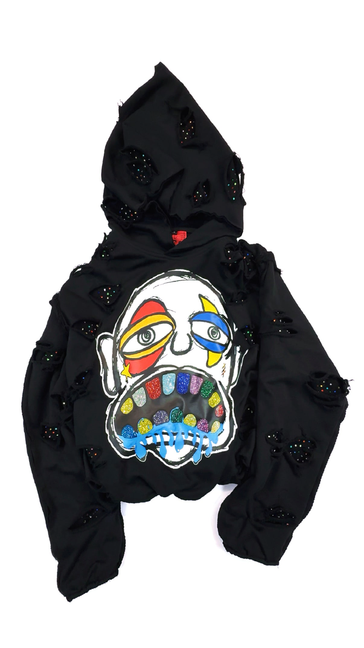 BREAKING POINT RHINESTONE -HOODIE